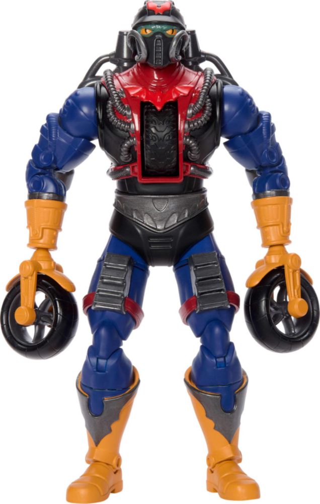 Figura de acción Masters of the Universe Masterverse Dragstor New Etheria 7 pulgadas (178 cm) 30 puntos de articulación rueda ballesta y mano extra