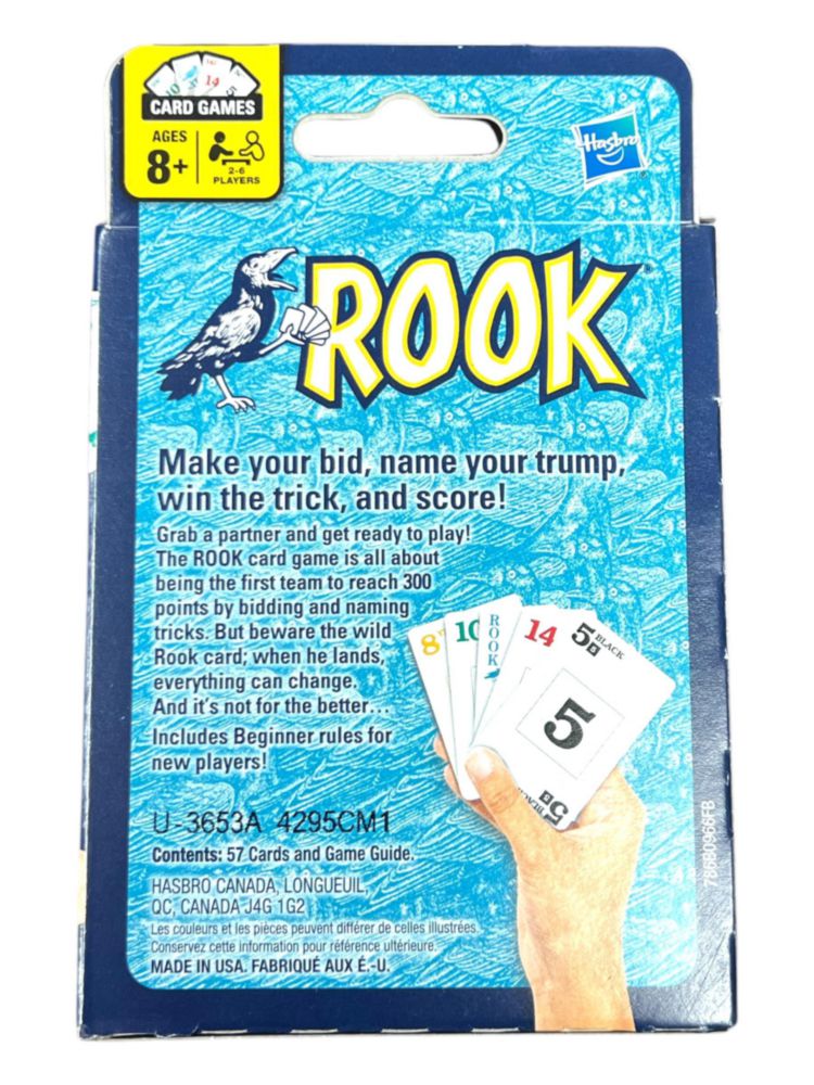 Hasbro Rook Juego de Cartas (Pack de 8)
