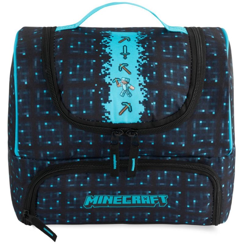 Bolsa de almuerzo Get Trend Minecraft de doble compartimento refrigerada