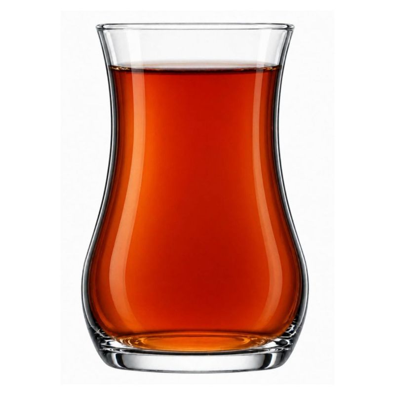 Juego de 6 vasos de té yersiz de 120 ml con cintura estrecha