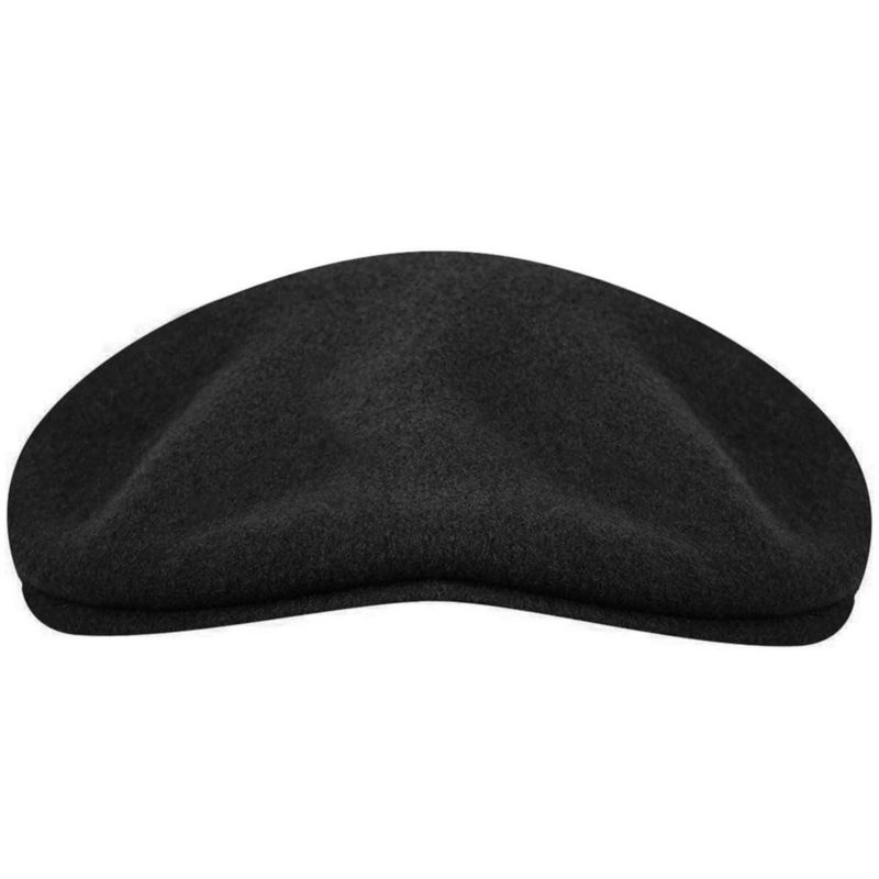Gorra Kangol de Lana 504 Negra Fabricada en EE. UU.
