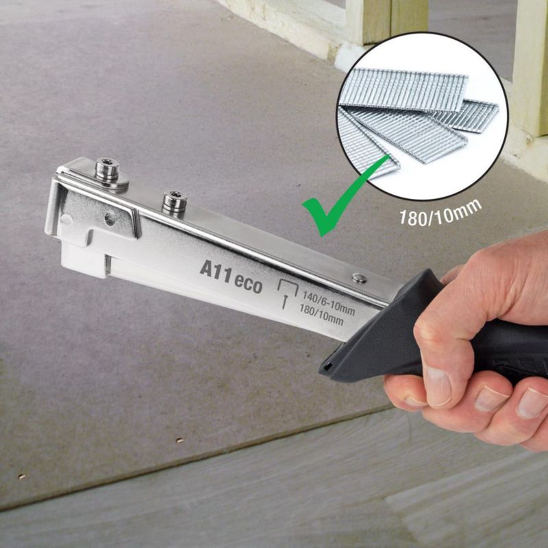 Grapadora TACWISE A11 de Acero Completo Plateado/Negro 095 kg