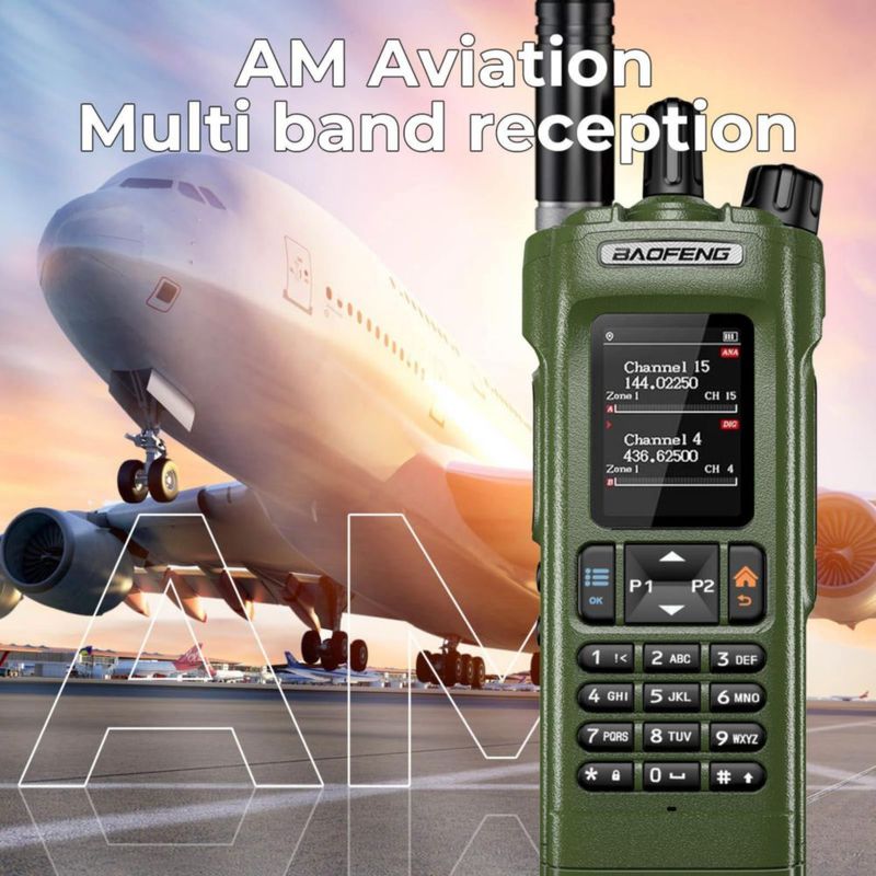 Radio de Dos Vías BAOFENG DM32 DMR 10W GPS Tipo-C