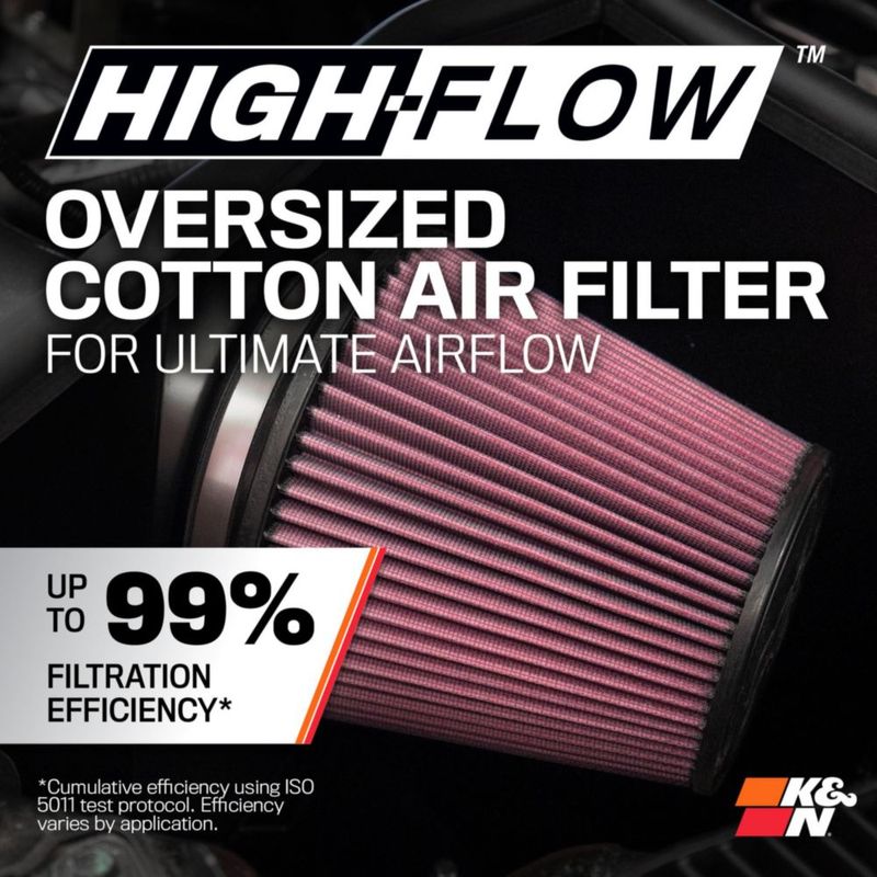K&N Sistema de Admisión de Aire Frío: Filtro de Alto Flujo Aumenta Rendimiento y Potencia – Compatible con MINI Cooper S 2007‑2010 69‑2004TTK
