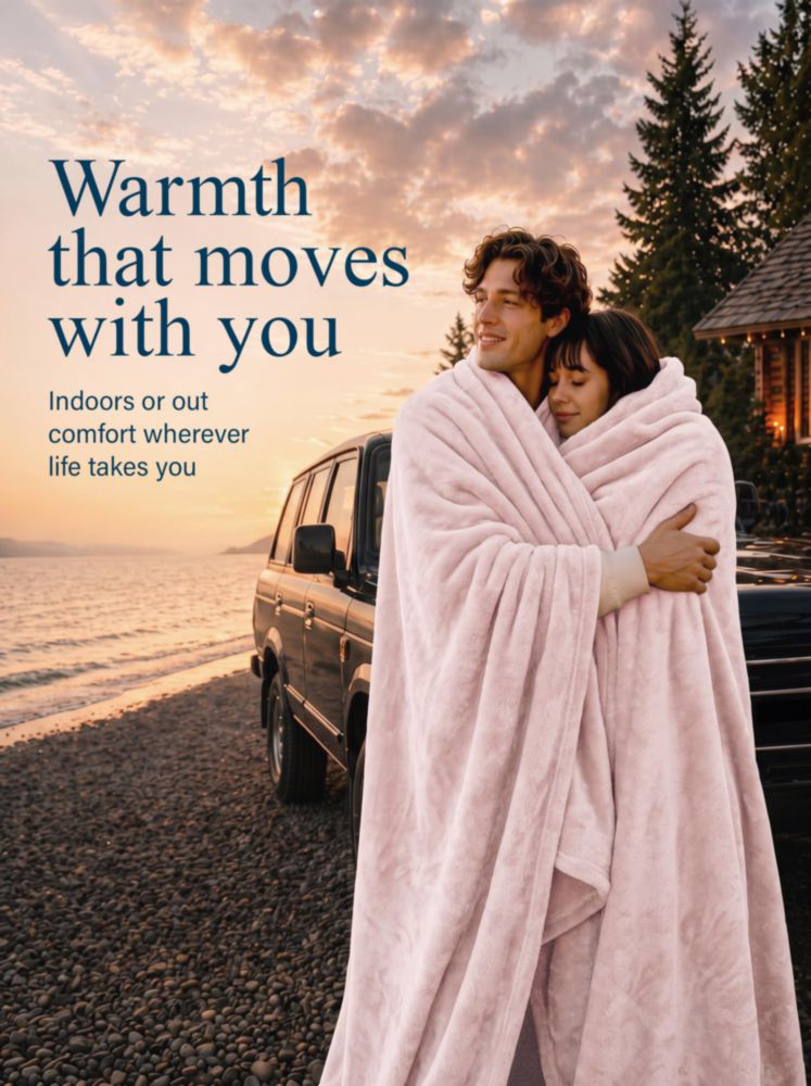 Manta Utopia Bedding 152x203 cm Rosa (Felpa)