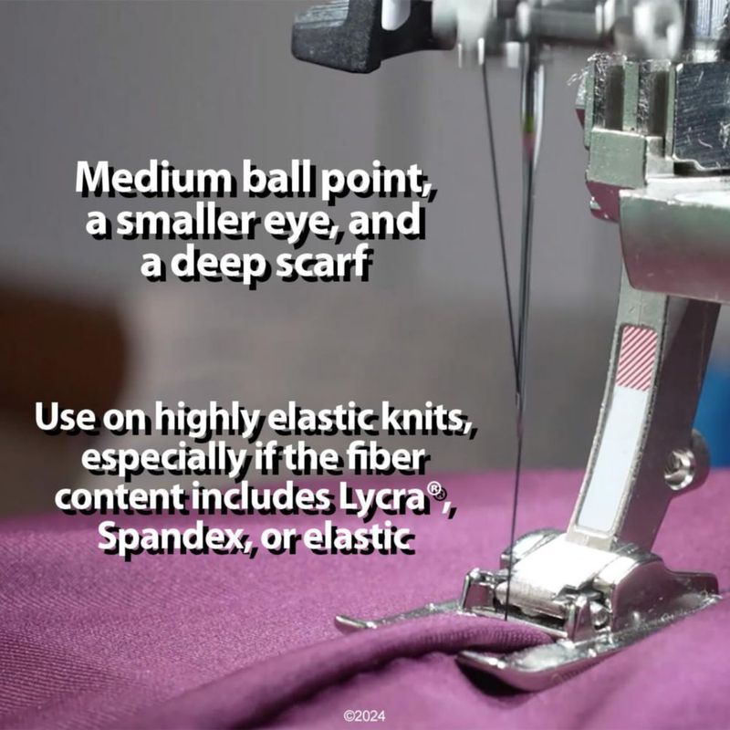 Agujas para máquina de coser SCHMETZ Stretch 75/11 (paquete de 5)