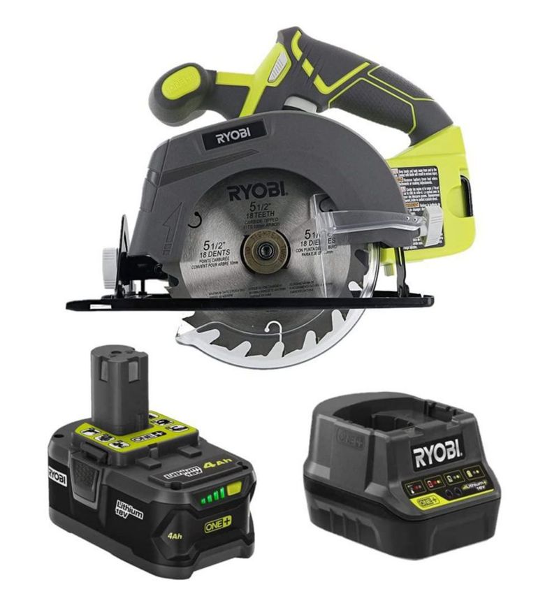 Sierra Circular RYOBI 30 cm 18 V 4 Ah Kit sin paquete