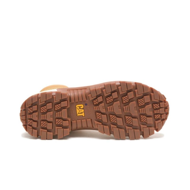 Bota CAT Invader Hi con puntera de acero Honey Reset 30 cm