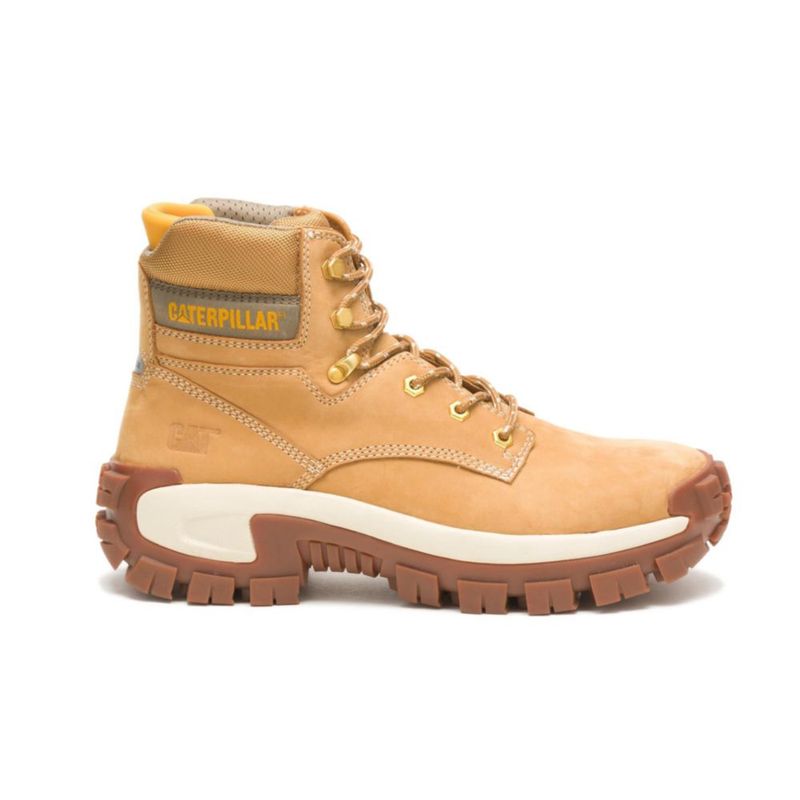 Bota CAT Invader Hi con puntera de acero Honey Reset 30 cm