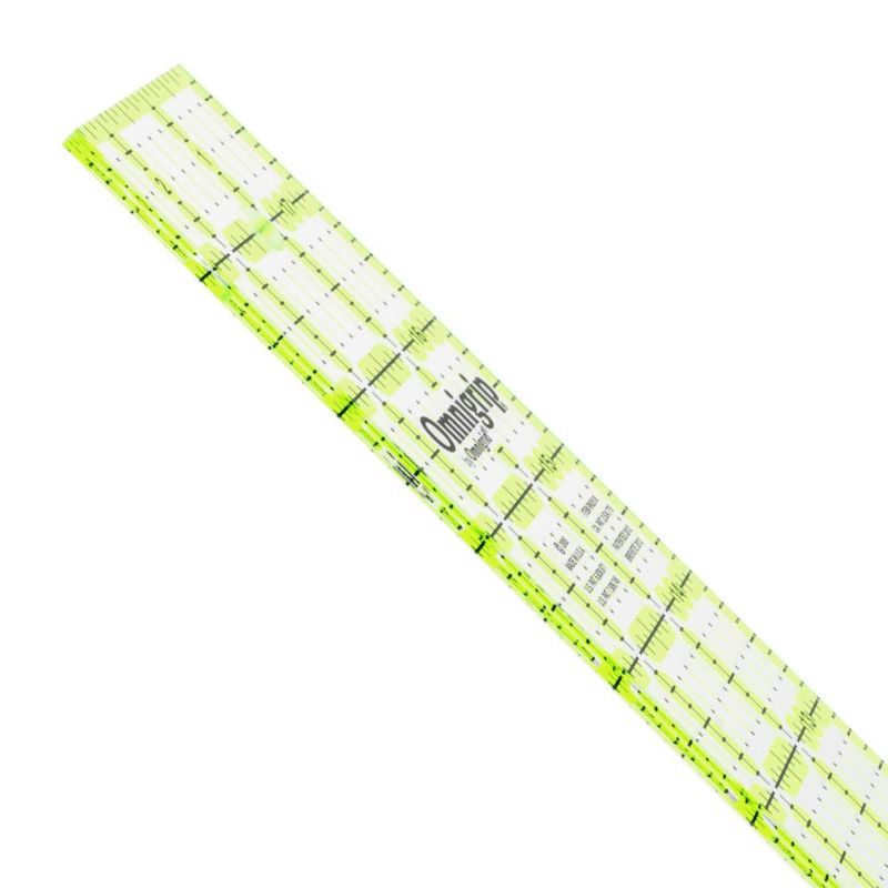 Regla Omnigrid 52 cm Cuadrada Antideslizante para Acolchar
