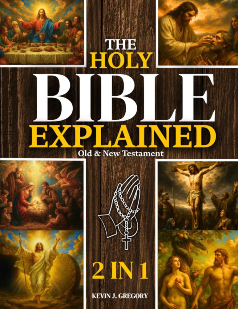 Libro Kevin J. Gregory: La Biblia Sagrada Explicada — Antiguo y Nuevo Testamento: Un Viaje Transformador con Dios