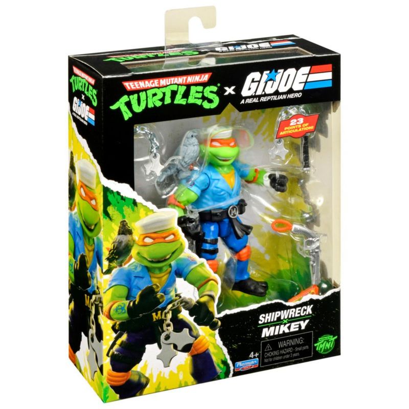 Figura de acción TEENAGE MUTANT NINJA Shipwreck x Mikey