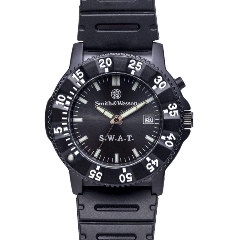 RELOJ Smith & Wesson 40 mm Resplandor Trasero SWAT