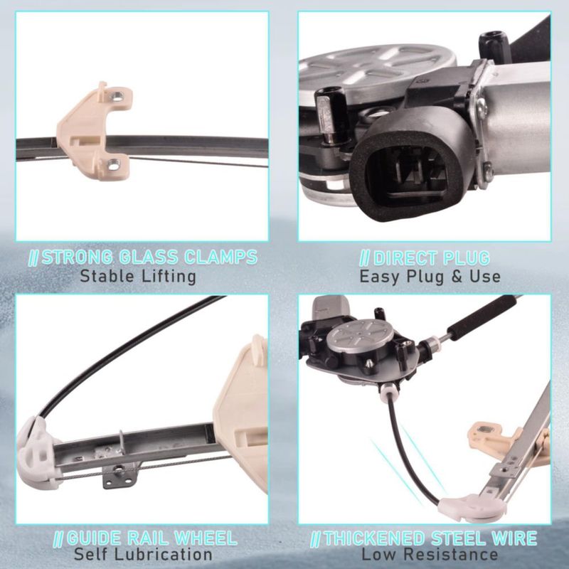 Regulador de ventana Predep para Honda Accord 2003-2007 (lado derecho)