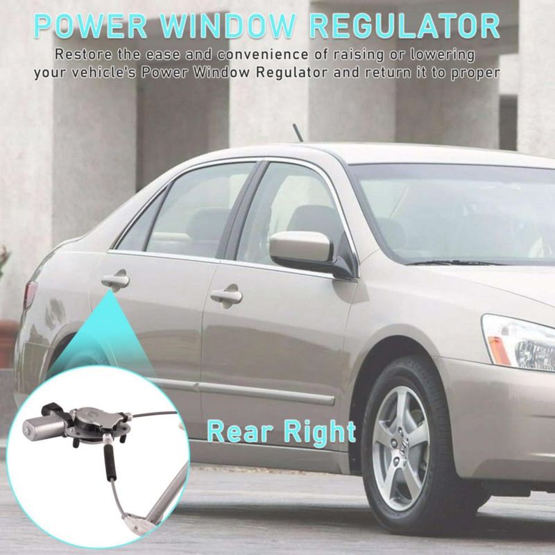 Regulador de ventana Predep para Honda Accord 2003-2007 (lado derecho)