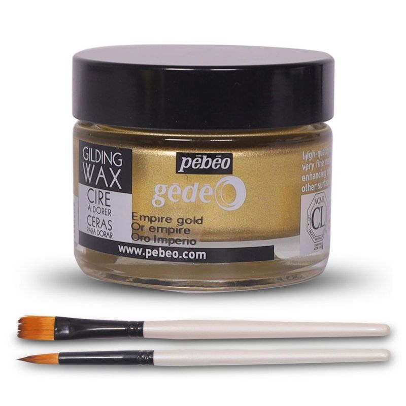Cera de Dorado Moshify 30 ml Oro Imperio + Pinceles