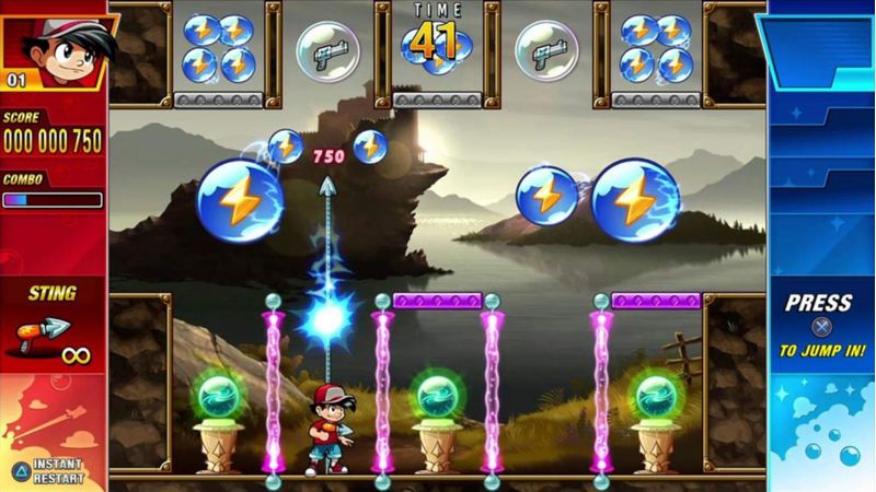 Juego PS4 de Meridiem Games – Pang Adventures Edición Buster