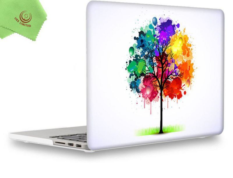Funda rígida de diseño creativo UESWILL compatible con MacBook Pro (Retina 13 pulgadas principios de 2015/2014/2013/finales de 2012) modelo