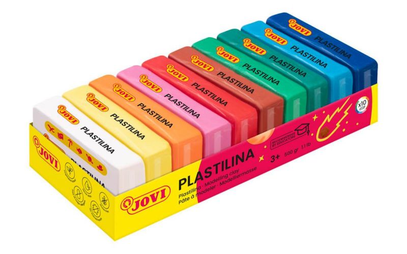 Arcilla de Modelado Jovi 10 Barras 500 g (05 kg)