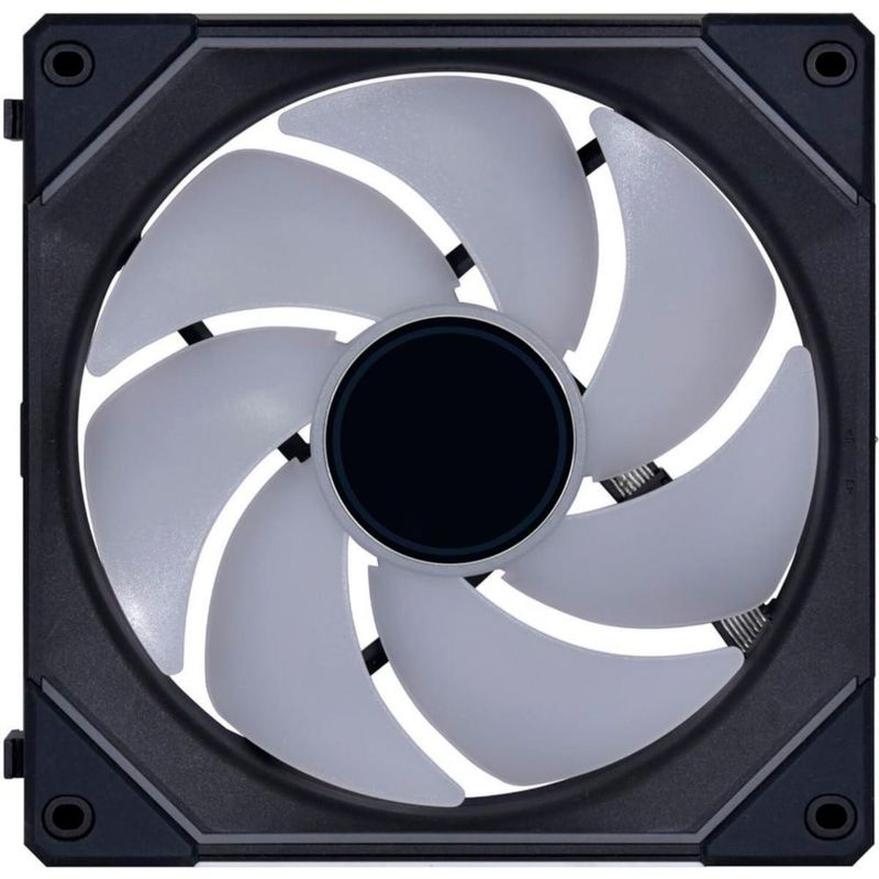Ventilador de caja Lian Li 140 mm negro con rodamiento fluidodinámico
