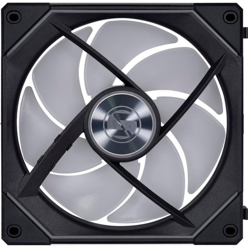Ventilador de caja Lian Li 140 mm negro con rodamiento fluidodinámico