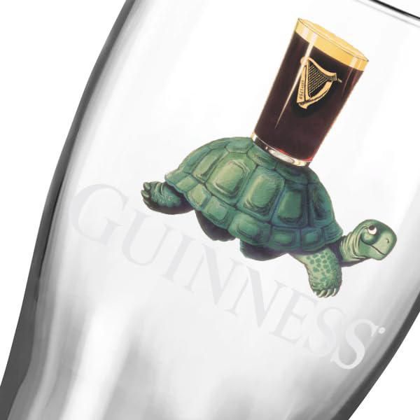 Set de Regalo de Vasos de Pinta Guinness – Pack de 4 | Merchandising Oficial | Barware Clásico de Pub Irlandés | Vaso de Cerveza de Regalo para