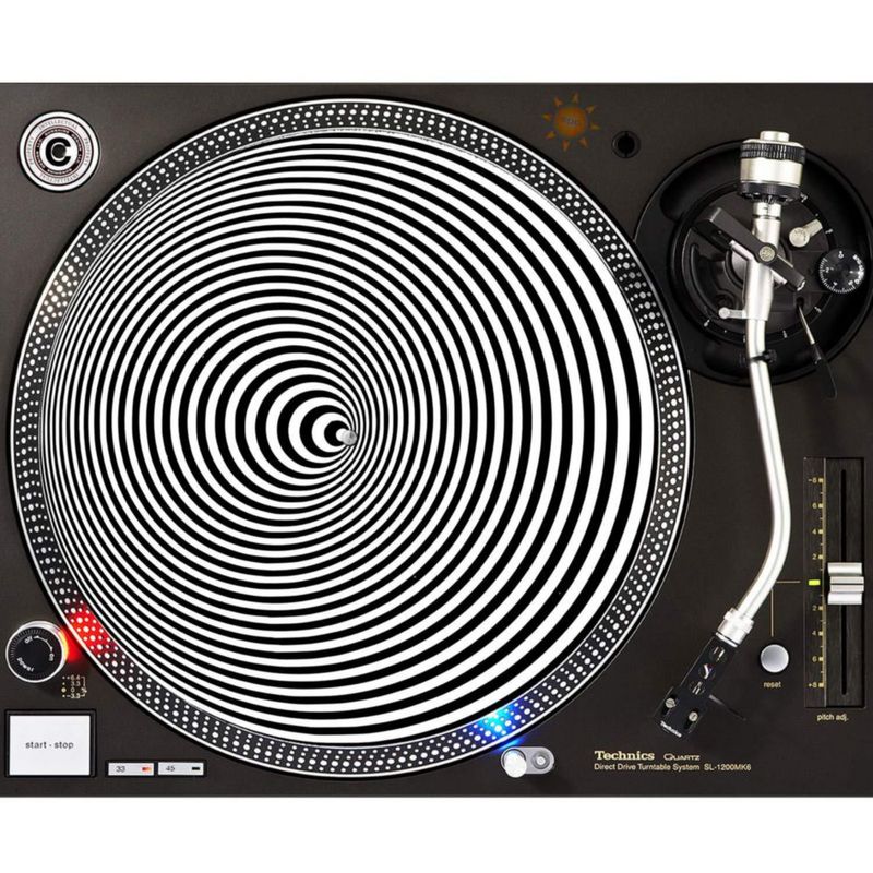 Slipmat para tocadiscos Sunshine Cases 30 cm 12 pulgadas
