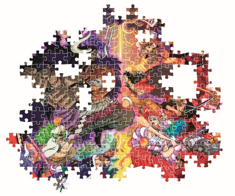 Rompecabezas Clementoni One Piece de 1000 piezas + póster