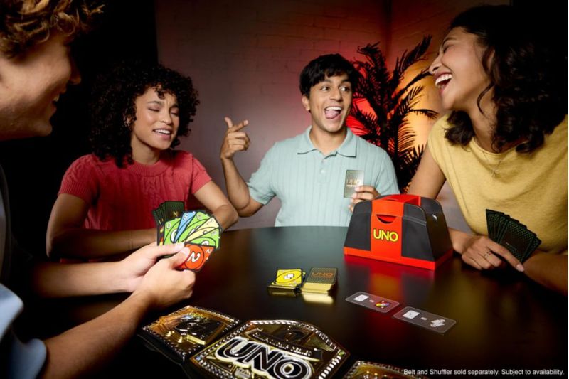 Barajadora de Cartas Mattel Games UNO con Botón