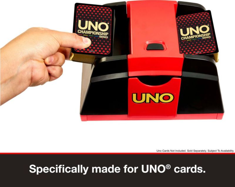 Barajadora de Cartas Mattel Games UNO con Botón