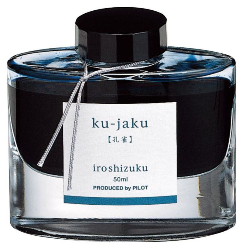 Tinta líquida PILOT Iroshizuku 50 ml Azul pavo real