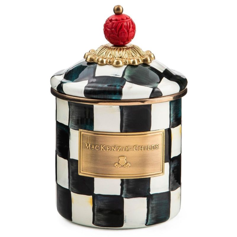 Tarro MACKENZIE-CHILDS Demi Courtly Check