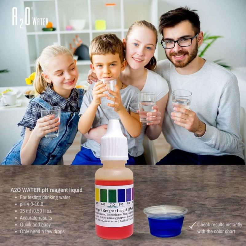 Kit de prueba de pH THINK ALKALINE 15 ml hasta 125 pruebas