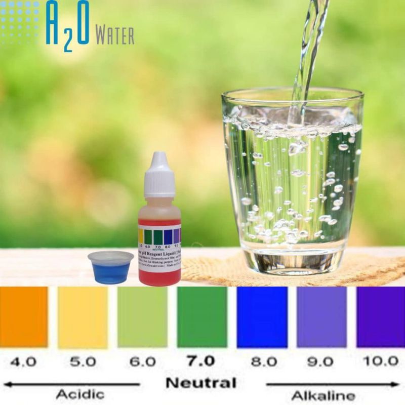 Kit de prueba de pH THINK ALKALINE 15 ml hasta 125 pruebas