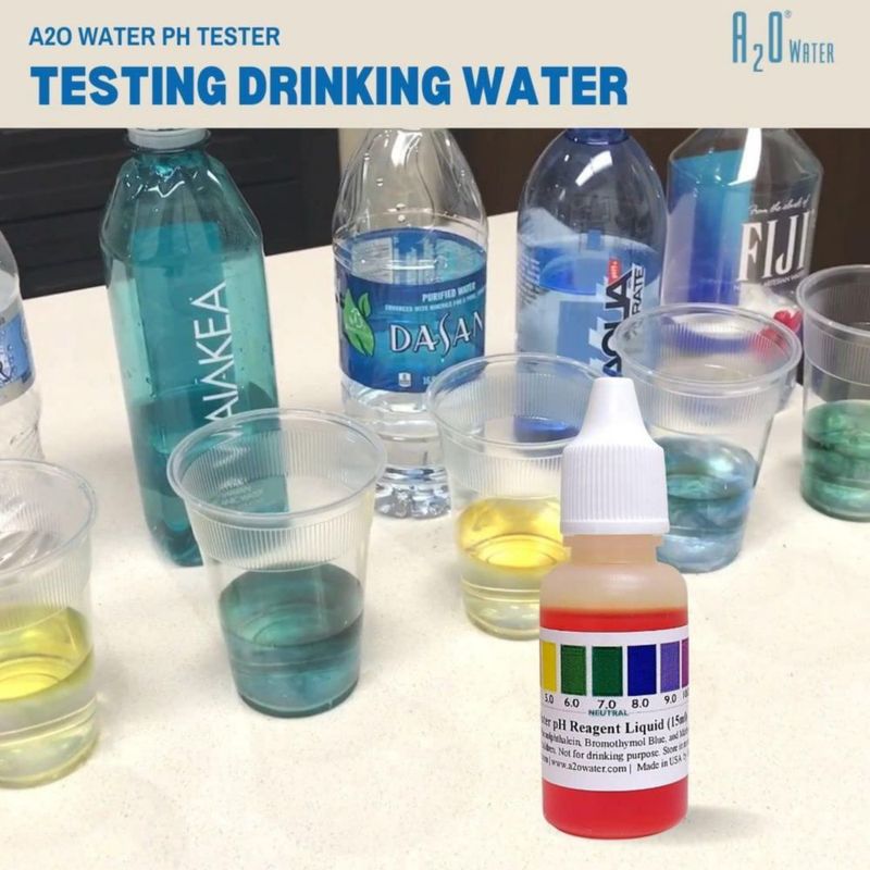 Kit de prueba de pH THINK ALKALINE 15 ml hasta 125 pruebas