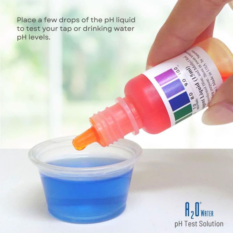 Kit de prueba de pH THINK ALKALINE 15 ml hasta 125 pruebas