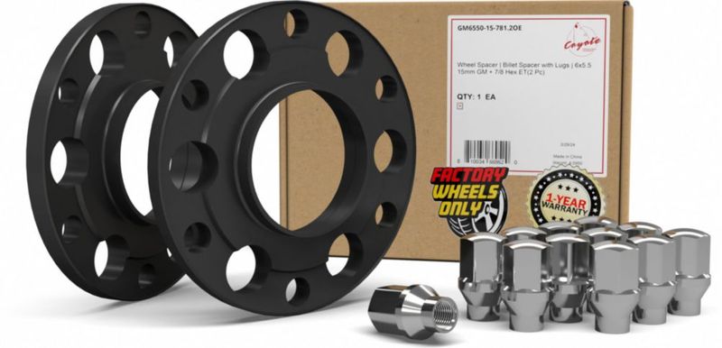 Separadores de ruedas Wheel Accessories Parts 15 mm 6x5.50