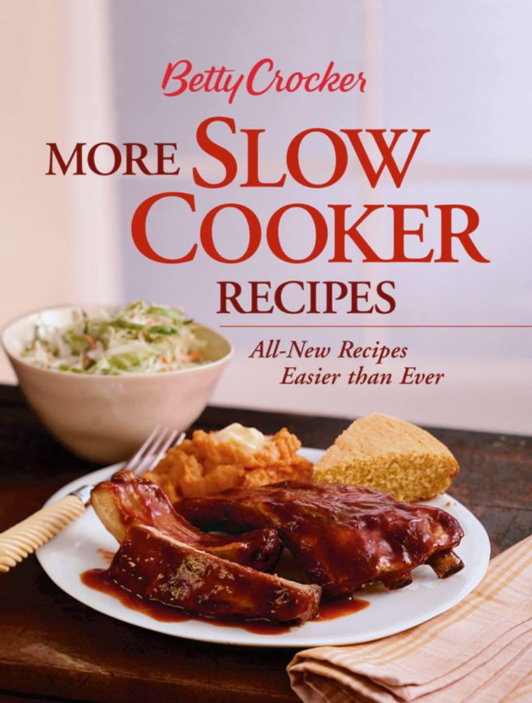 Libro de Cocina Harvest Betty Crocker Más Recetas para Olla de Cocción Lenta