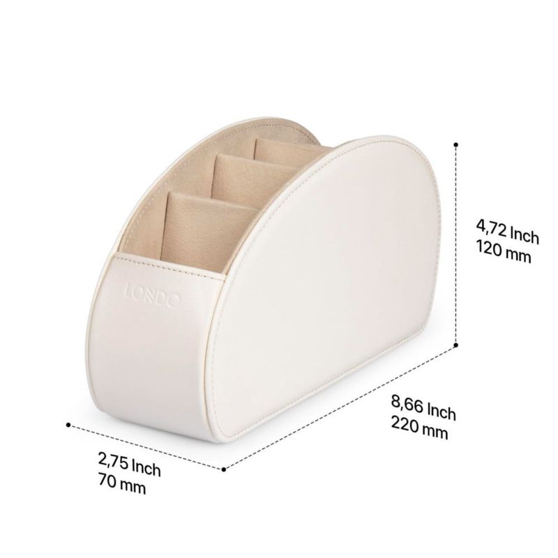 Soporte para mandos a distancia Londo Caddy 5 bolsillos de cuero PU