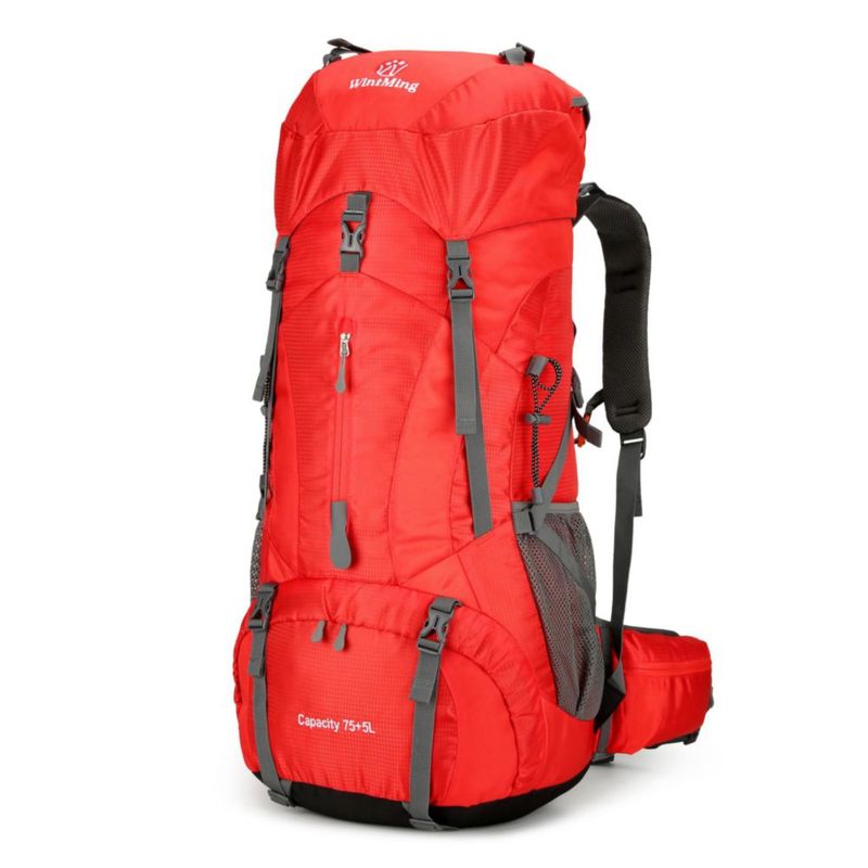 Mochila King'sGuard 75L+5L Impermeable Roja