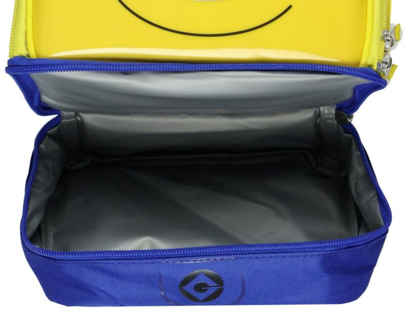Lonchera AI ACCESSORY 25 cm Minions Doble Compartimento