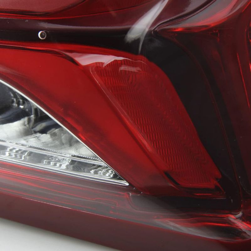 Luz trasera AKKON para Chevy Malibu 2019‑2022 cromo rojo