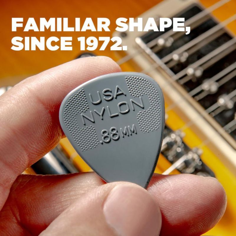 Púa Jim Dunlop de Nylon .88 mm - Pack de 12