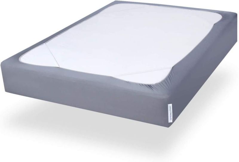 Funda para caja de resortes SPRINGSPIRIT King gris piedra