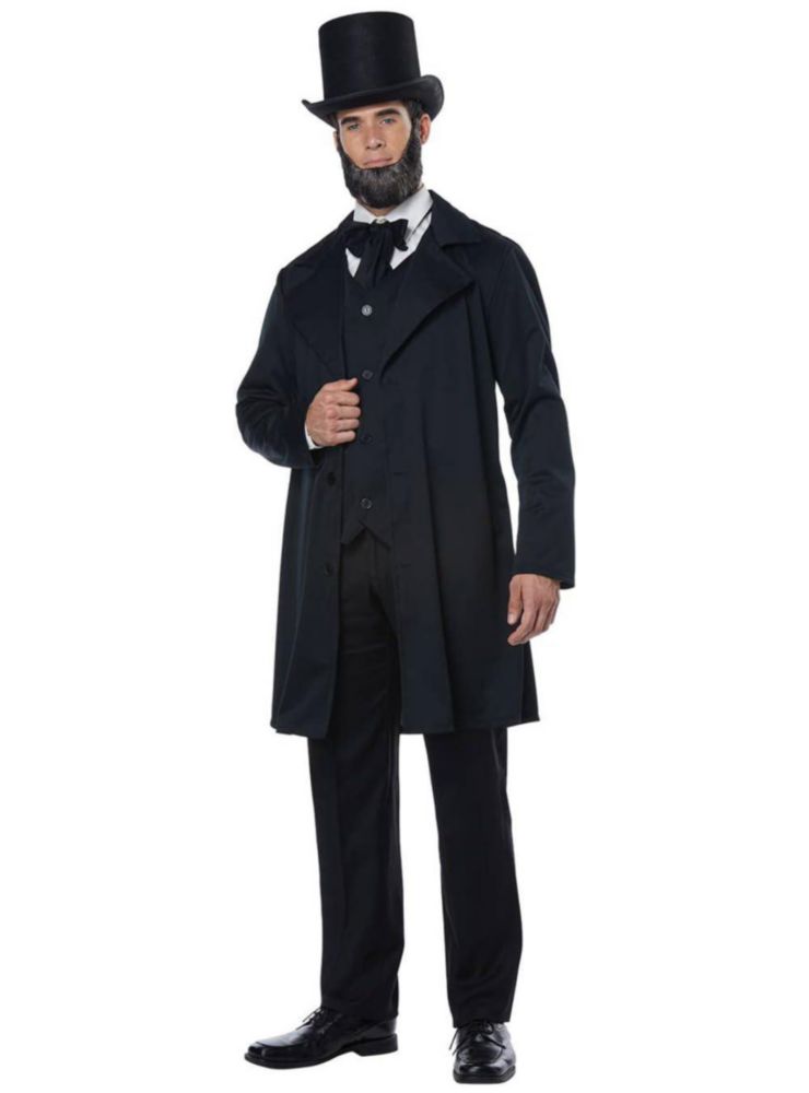 Disfraz de Abraham Lincoln – Talla Grande – California Costumes