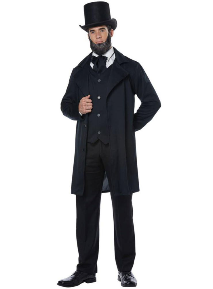 Disfraz de Abraham Lincoln – Talla Grande – California Costumes