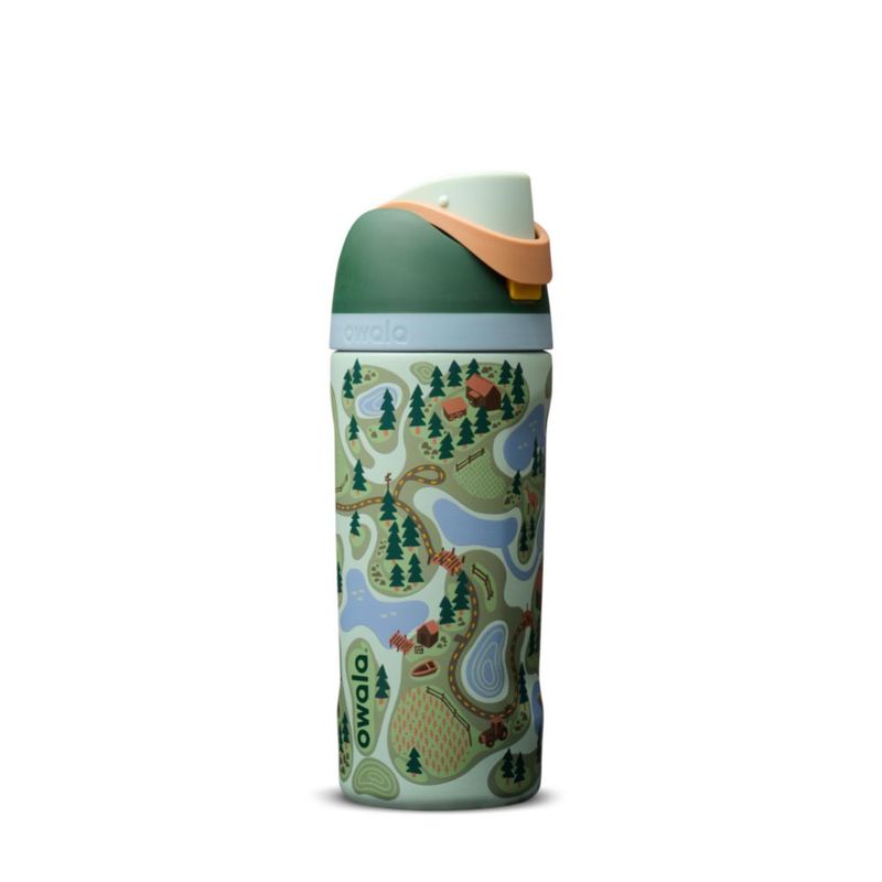 Botella de Agua Owala FreeSip 473 ml Trail On para Niños