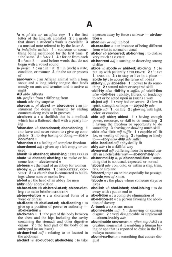Diccionario Federal Street Press Sexta Edición