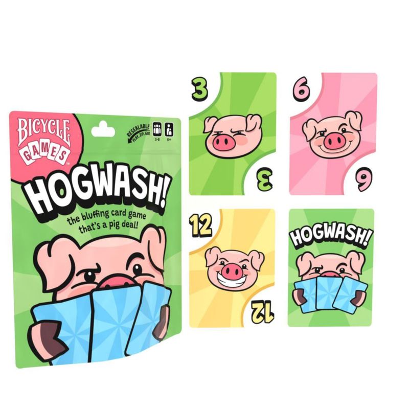 Juego de cartas Bicycle Hogwash – Juego de faroles familiar