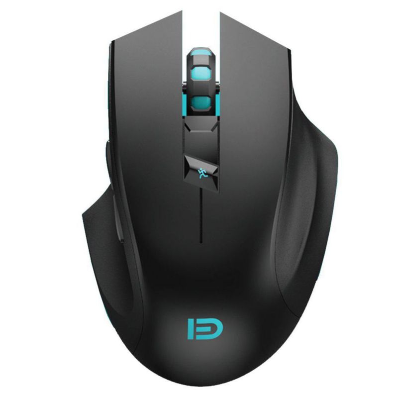 Ratón Inalámbrico Granvela Forter i720 Silencioso Negro